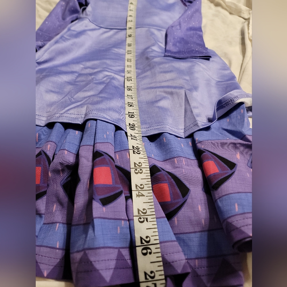 NWT Wish Asha Costume Girls Dress Princess Halloween - Picture 11 of 11